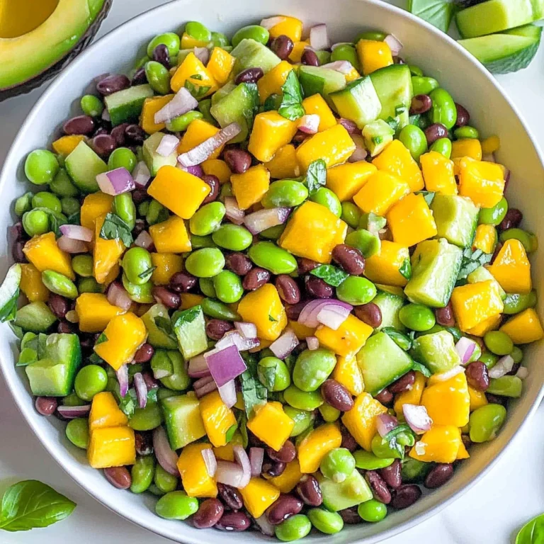 Edamame Mango Salad