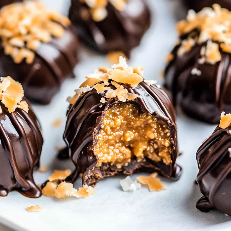 Samoa Truffles Recipe