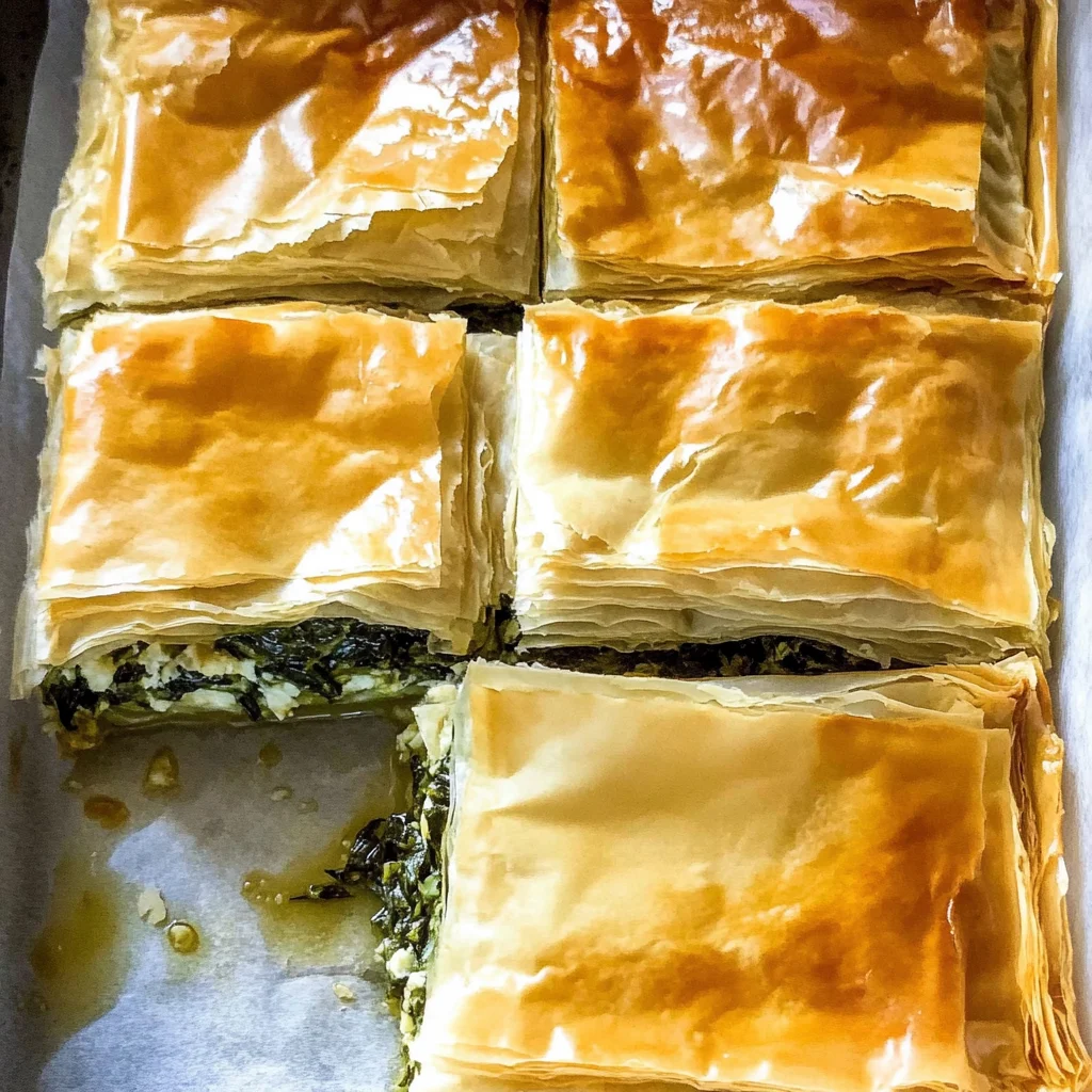 Spanakopita (Greek Spinach Pie)